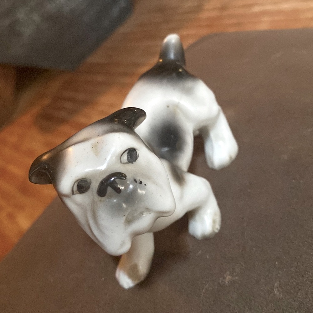 Portion figurine bulldog